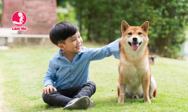 5 Lợi ích khi cho trẻ nuôi thú cưng